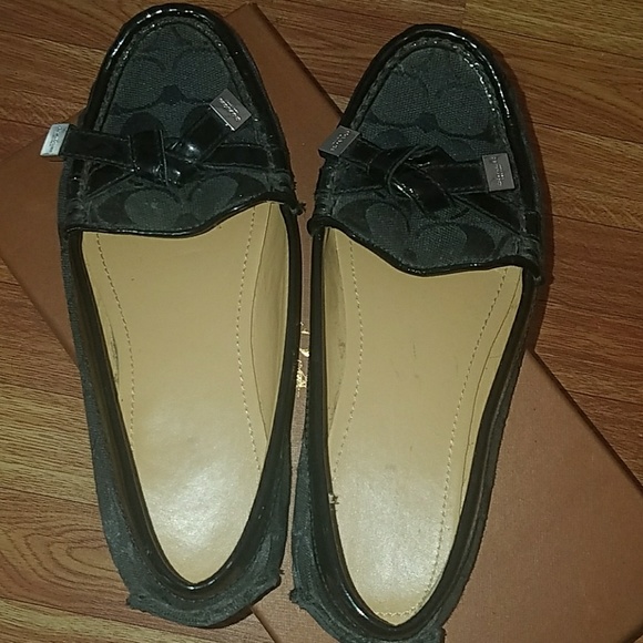 Coach black loafers - Picture 3 of 5
